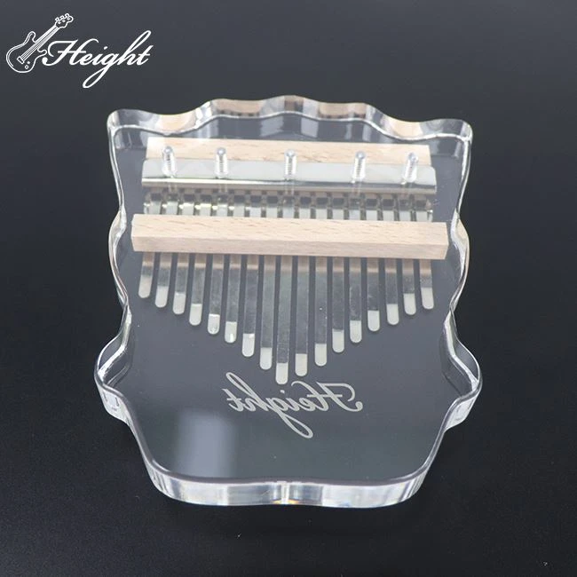 Clear Kalimba Thumb Piano 17 Keys Acrylic Material Clear Kalimba Thumb Piano 17 Keys Acrylic Material