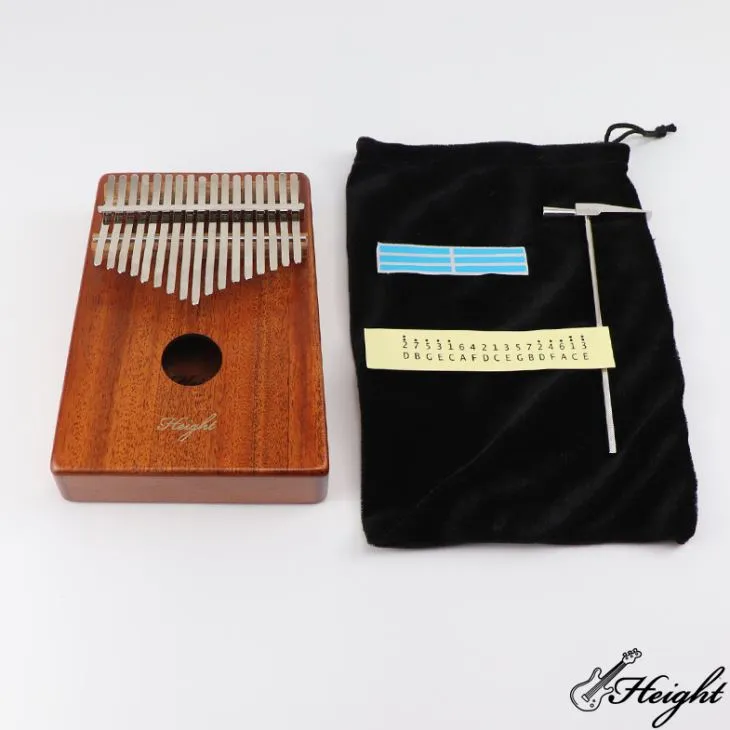 Kalimba Mbira African Mahogany Thumb Piano
