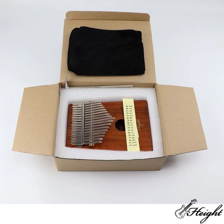 Kalimba Mbira African Mahogany Thumb Piano