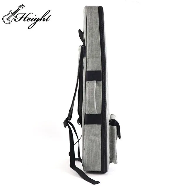 12mm Gray Cationic Cloth Ukulele Bag