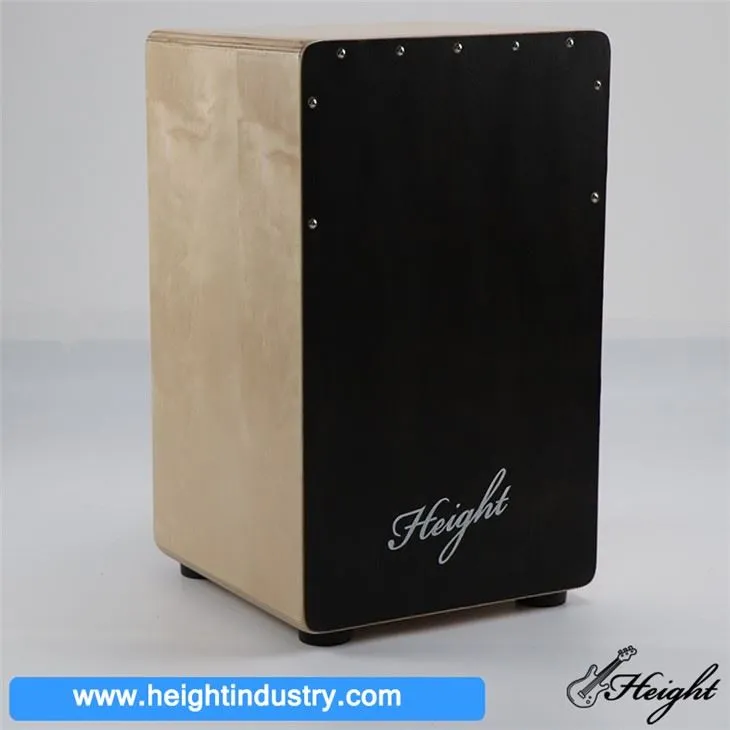 Brown Qiou Wood Cajon With Snare String