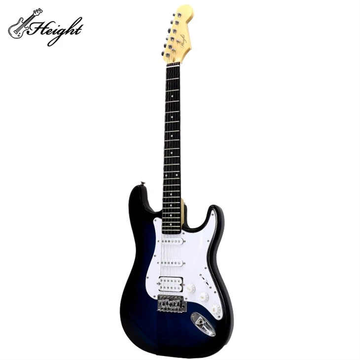 Solid Bass Wood Electric Guitar Set